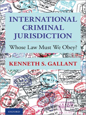 cover image of International Criminal Jurisdiction